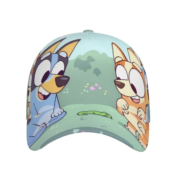 Lsque Bluey Baseball Cap Trucker Low Profile Hat Golf Dad Hat Adjustable Original Classic Unconstructed Plain Cap Men Women