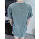 thumbnail image 2 of Camiseta de manga corta de malla a rayas, camiseta de cuello redondo de manga corta de malla a rayas Camiseta de cuello redondo de manga de malla a rayas Probada y confiable, 2 of 3