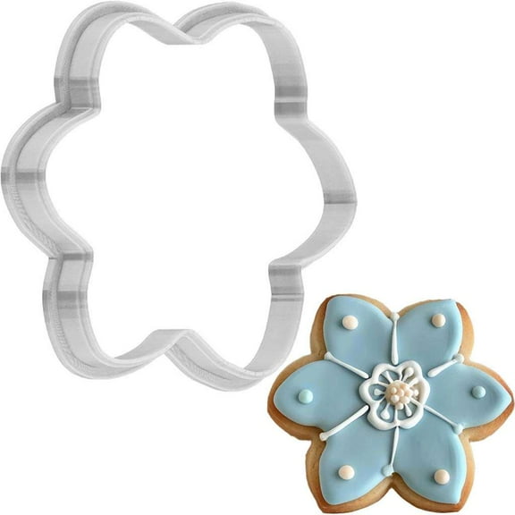 Flower Cookie Cutter 4 Inch Made in USA by WONDERTORY