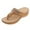 Brown, variant on Samickarr Summer Sandals For Women Slippers Indoor And Outdoor Wide Women Summer Slip-On Wedges Beach Open Toe Breathable Sandals Embroidery Shoes