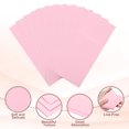 thumbnail image 3 of 100 Pcs Disposable Linen Feel Napkins with Built-in Flatware Pockets, Paper Dinner Napkins for Knife and Forks Light Pink, 3 of 6