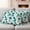 Green, variant on Blue Floral Outdoor Waterproof Throw Pillow Covers 24x24 Set of 2, Vintage Cornflower Leaves Rustic Plants Decorative Pillowcases Cushion Pillowcase for Couch Sofa Patio Outside Pillow Protector