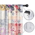 thumbnail image 4 of Blackout Kids Curtains,Pioneer Flower Floral Print Pattern Childrens Insulated Curtains Set Of 2,Bedroom Essentials,Toddler Room Decor 42"x84", 4 of 5
