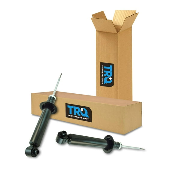 TRQ Shock Absorber Rear Driver or Passenger Side Pair for 95-01 BMW 740i 740iL SBA60321