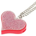 thumbnail image 1 of Heart-shape Siren Alarm Red ABS 1Pcs 2.7x2.2in Portable Design, 1 of 1