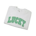 thumbnail image 4 of Lucky Clover Crewneck Sweatshirt St.Patrick Sweater Lucky Sweatshirt Women, 4 of 5
