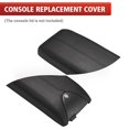 thumbnail image 5 of KBH Center Console Cover for 2007-2012 Acura RDX, Middle Console Lid Armrest Cover Leather Skin Replacement, Black, 5 of 9