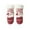 Pink, variant on GobdXE Unisex Baby Fuzzy Crew Socks Cartoon Sheep Print Thick Sherpa Turn Cuff Warm Coral Fleece Ankle Socks Size:2-4 Years