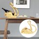 thumbnail image 5 of Estante de cisne europeo, estatua de centro de , soporte de botella para decoración, estante, exhibición, adornos para, 5 of 9