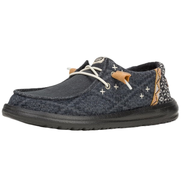 Zapato Mocasín Boho Wendy para Mujer HEYDUDE Negro Talla 6