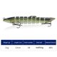 thumbnail image 4 of Señuelo de pesca de 13cm/21g, cebos afilados, anzuelos, accesorios para exteriores verde manchado, 4 of 4