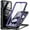 Purple, variant on for Google Pixel 8 Pro Case Waterproof, Built-in Lens & Screen Protector[Full Body Shockproof][Military Drop Proof][Dustproof][IP68 Underwater] Protective Cover for Pixel 8 Pro 6.7”-Blue/Clear