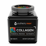 Youtheory Men Collagen Dietary Supplement, 160 count