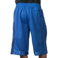 thumbnail image 4 of Pro Club Men's Heavyweight Relaxed Fit Mesh Basketball Shorts - Royal Blue - XX Large, 4 of 4