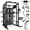 HORUS Smith Machine, variant on Mikolo Horus Smith Machine & Functional Trainer, 2×2"Uprights (33 Holes), Dual 128LBS Weight Stack, Dual High/Low Cables, Full Body Workout Home Gym