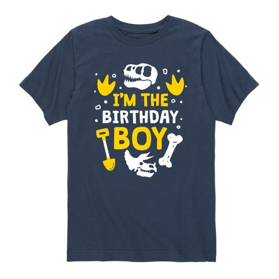 Instant Message - I'm The Birthday Boy - Toddler Short Sleeve Tee