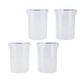 thumbnail image 1 of Vaso De Almacenamiento De Pintura, Recipiente De Pintura De Plástico Portátil Hermético De 1000 Ml, Diseño De Tapa Transparente Con Pincel De Bola Mezcladora Para Pintura, 1 of 7