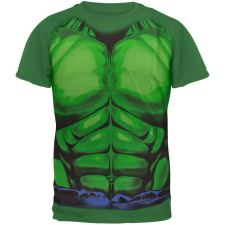 The Hulk - Smash Costume Green Juvy T-Shirt