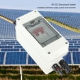 thumbnail image 3 of Mini Circuit Breaker, DC500V Solar PV System Isolator DC Disconnect Switch Combiner Box IP65 Waterproof PV Disconnector for Solar Power Generation System, 3 of 7