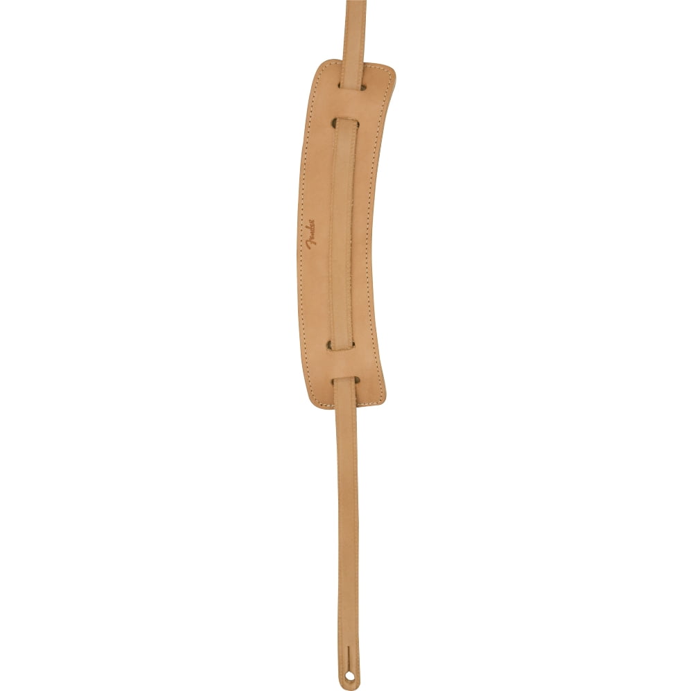 Fender Deluxe Vintage Leather Guitar Strap Natural