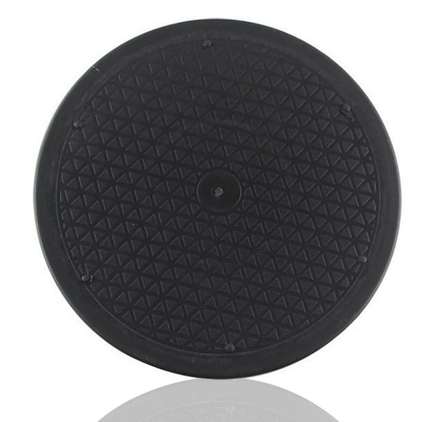 Bewildely Soporte giratorio de tocadiscos de 360 grados, diseño de arcilla artesanal, Base giratoria, bandeja de almacenamiento para refrigerador, Almacenamiento y organización del hogar Bewildely HA059872-00B