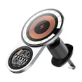 thumbnail image 2 of Donemore - Base de teléfono para coche con salida de viento de 15 W y hebilla magnética para camión, soporte universal fijo para navegación, compatible con smartphones., 2 of 8