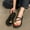 Black, variant on Gspmoly Slides Women Sandals, Women's Fashionable Casual Versatile Flip Flops Spring And Summer New Flat Flip Flops Women's Slippers Black 39