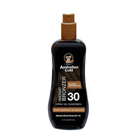 Australian Gold Spray Gel Bronzer SPF 30, 8 fl. oz
