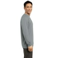 thumbnail image 2 of Sport Tek Long Sleeve Performance Crew (ST700LS) Heather Grey, L, 2 of 3