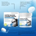 thumbnail image 4 of Coffee Machine Cleaning Tablets, Universal Effervescent Descaling & Stain Removal Tablets for Various Coffee Makers(2PC), 4 of 10