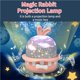 thumbnail image 5 of Lámpara De Proyección Proyección Luz Nocturna Conejo Niños Altavoz Bluetooth Estrellado Con Control Remoto Eigraketly HA025330-01, 5 of 7