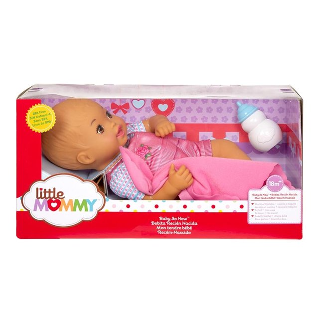 Bebita Recién Nacida Little Mommy Rosa