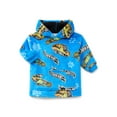 thumbnail image 2 of Hot Wheels Holiday Toddler Boys Cozy Hoodie with Faux Shearling Lining, Sizes 12M-5T, 2 of 8