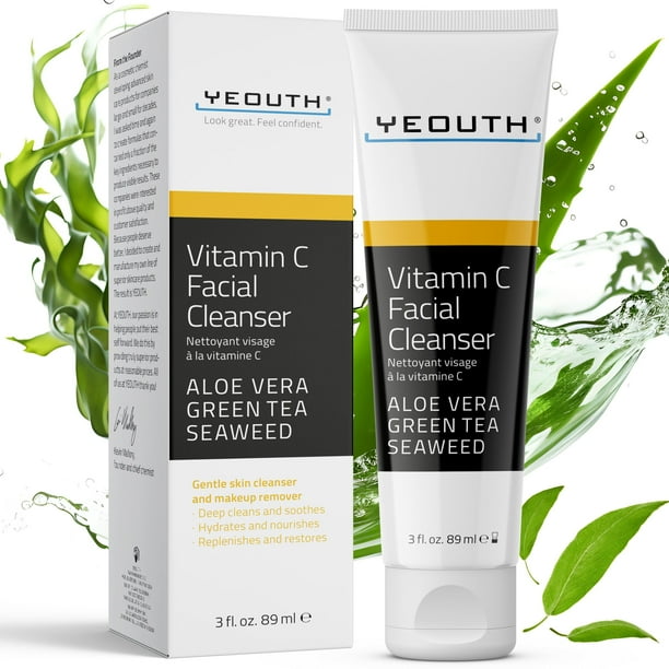 Limpiador YEOUTH Vitamina C para rostro 90 ml con aloe vera