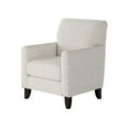 thumbnail image 2 of Southern Home Furnishings Chit Chat Domino Accent Chair in White Finish, 2 of 4