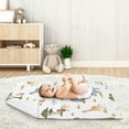 thumbnail image 5 of Sweet Jojo Designs Jungle Multicolor Baby Security Blanket, 5 of 5