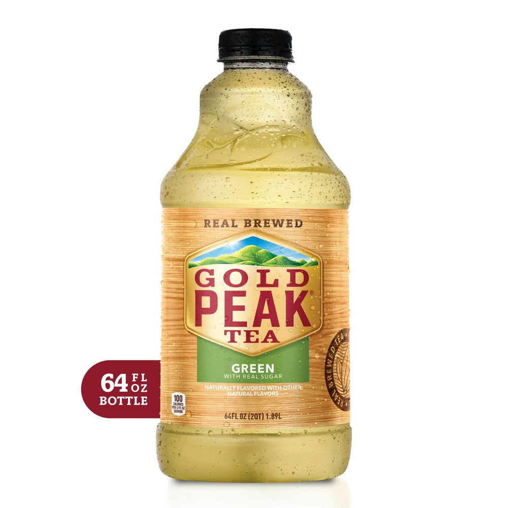 Gold Peak Green Iced Tea Drink, 64 fl oz