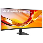 LG 34 UltraWide WQHD 1440p 1800R Curved Office Monitor, Black, 34U601B-B