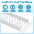 thumbnail image 3 of Unique Bargains 24 x 2.4 Inch Door Air Vent Cover, 2 Pcs Heavy Duty Grille Ventilation, 3 of 7
