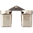 thumbnail image 2 of SOSS 21814 1-1/8" x 4-5/8" Heavy Duty Invisible Hinge for 1-3/4" Doors Bright Nickel Finish, 2 of 2