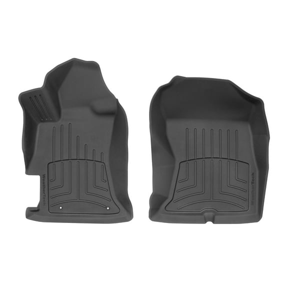 WeatherTech FloorLiner HP Custom Fit Floor Mats compatible with Subaru Impreza, Crosstrek - 1st Row (Driver & Passenger), Black