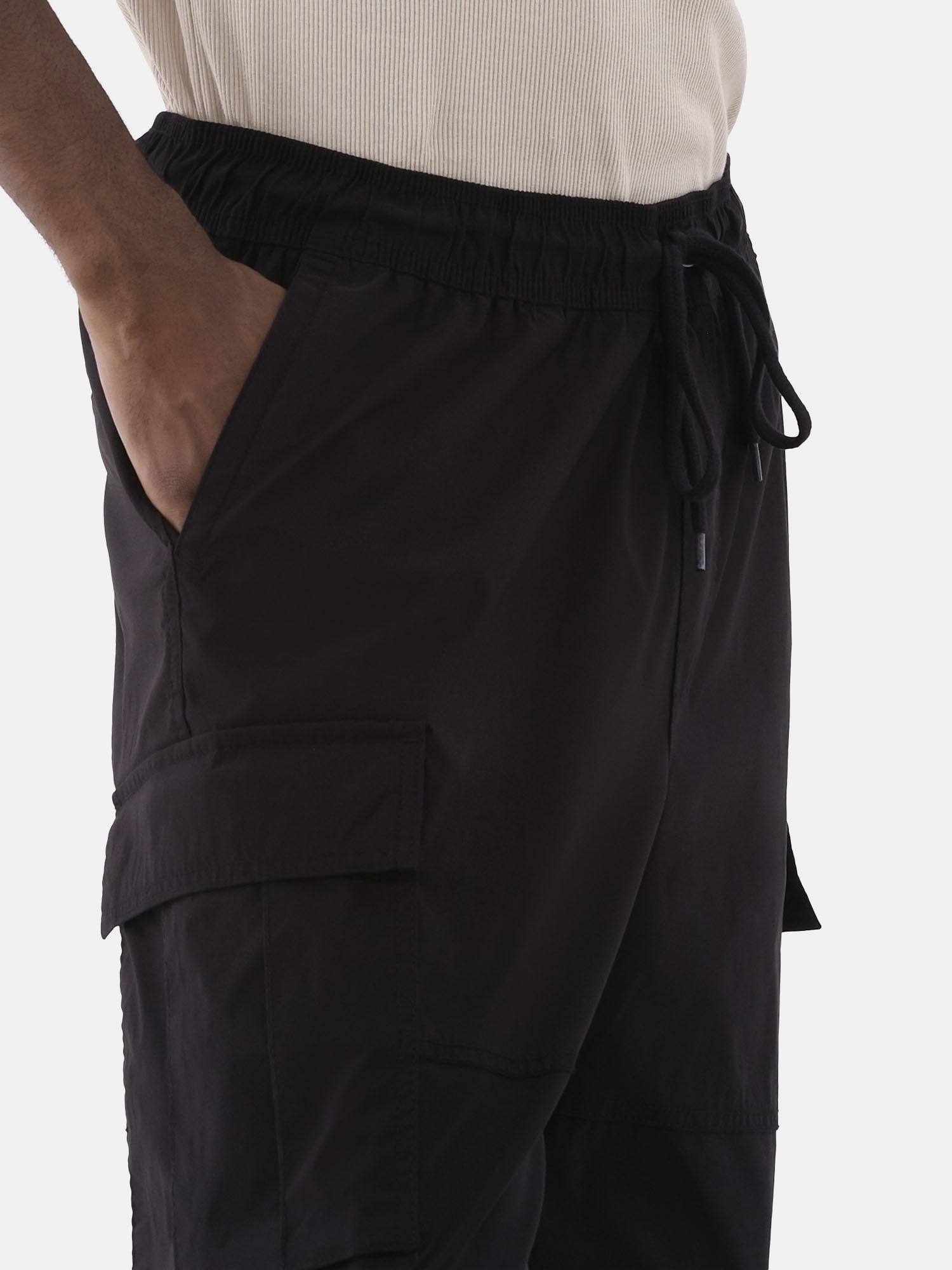 No Boundaries Men's and Big Men's Multi Pocket Cargo Pants No Boundaries Men's and Big Men's Multi Pocket Cargo Pants