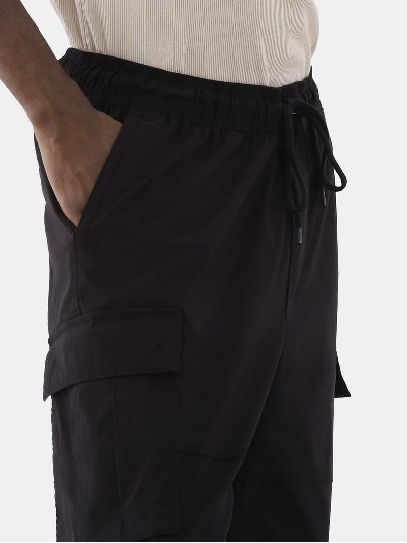 No Boundaries Men's and Big Men's Multi Pocket Cargo Pants, Sizes
