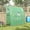 Green, variant on Lean-to Green House, Walk-in Green House, Plant Nursery with 2 Roll-up Doors and Windows, Hot House Portable for Plants Outdoor, 6.6x3.27x7ft (Green)