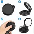 thumbnail image 3 of H Brush With , Foldable Folding H Bru Travel Folding H Brush Round2 Pcs, 3 of 4