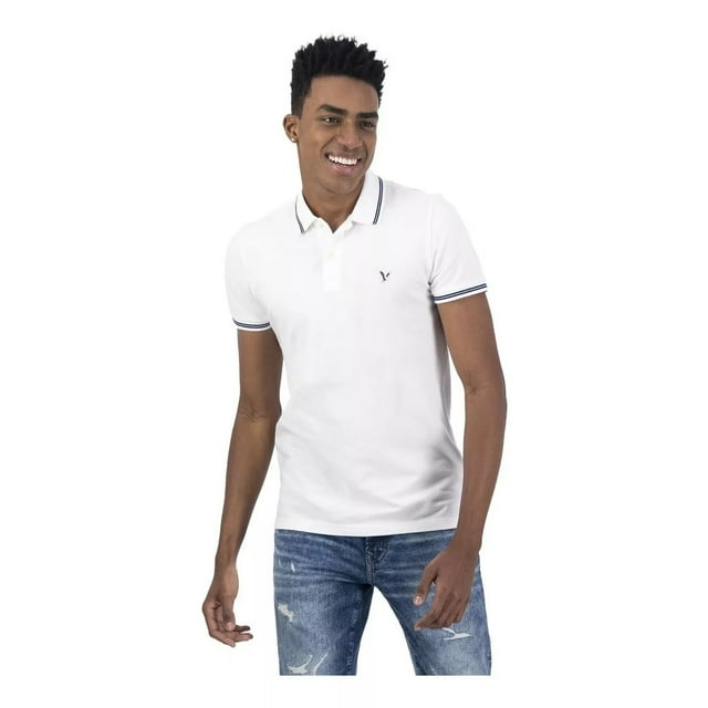 Camisa Polo De Piqué Slim Fit Para Hombre American Eagle