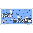 thumbnail image 2 of Cat Lover with Paws License Plate, 2 of 2
