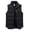 Black, variant on Womens Puffer Vest Lightweight Synthetic Zip Up Sleeveless Jacket Vest Black XL
