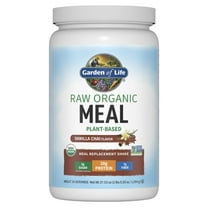 Garden of Life Raw Organic Meal Powder, Vanilla Chai, 20g Protein, 2.0lb, 32.0oz