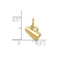 thumbnail image 3 of 14k Megaphone Charm in 14k Yellow Gold, 3 of 3